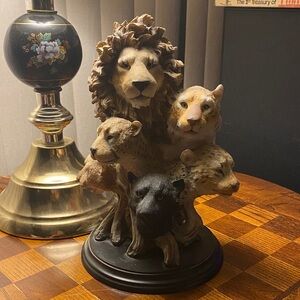 Home Interiors The Big Cats Sculpture